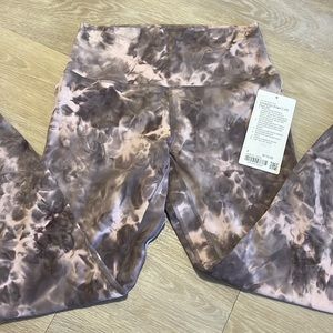 Lululemon Align HR pant 25” Diamond dye size 8